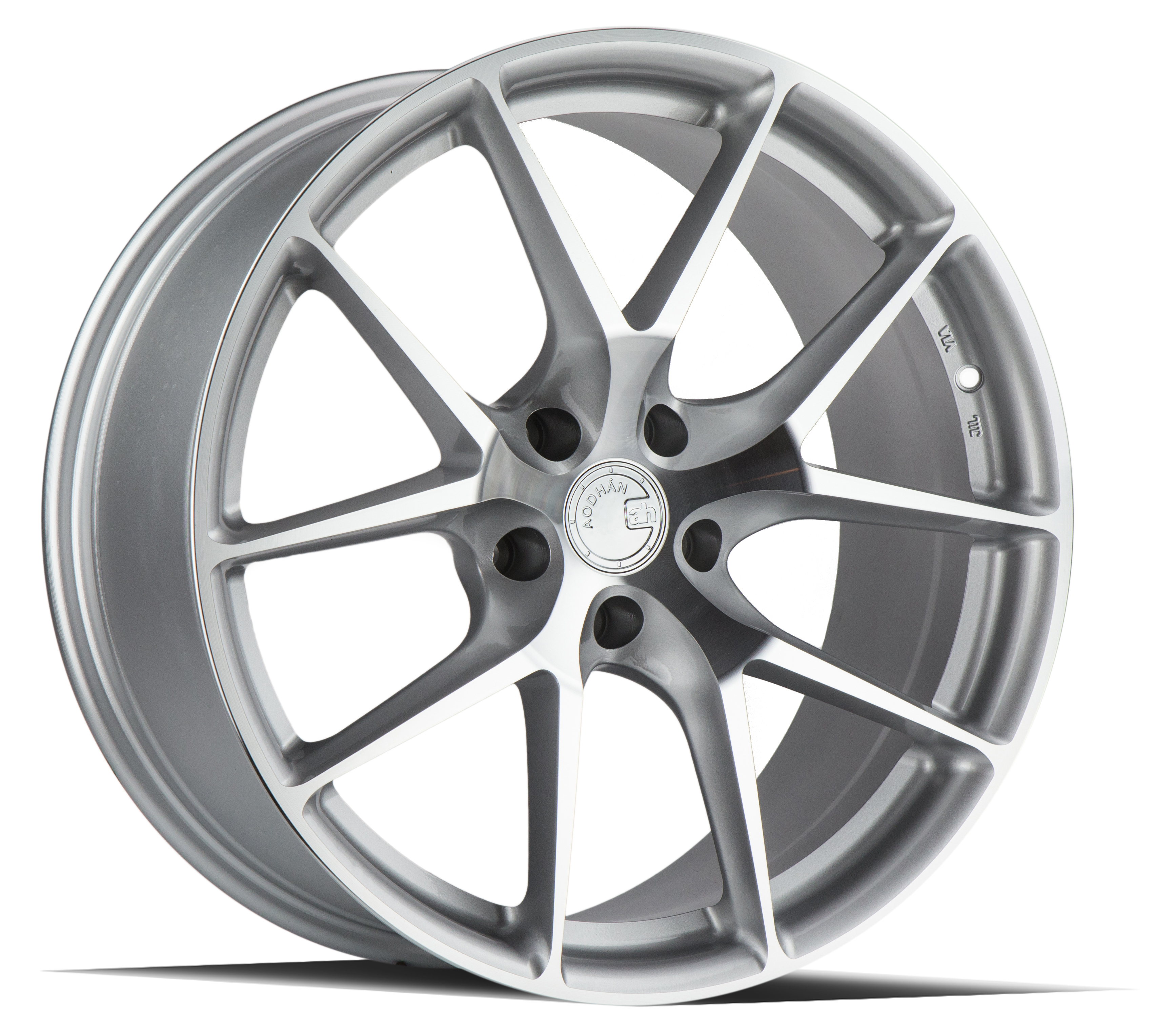 AODHAN AFF7 - Gloss Silver Machined Face